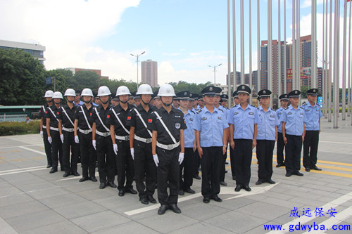 不忘初心再奮進(jìn)，厲兵秣馬促前行----廣東威遠(yuǎn)保安舉行2019“春季大練兵”管理層考核驗(yàn)收